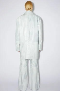 Einreihige Lederjacke