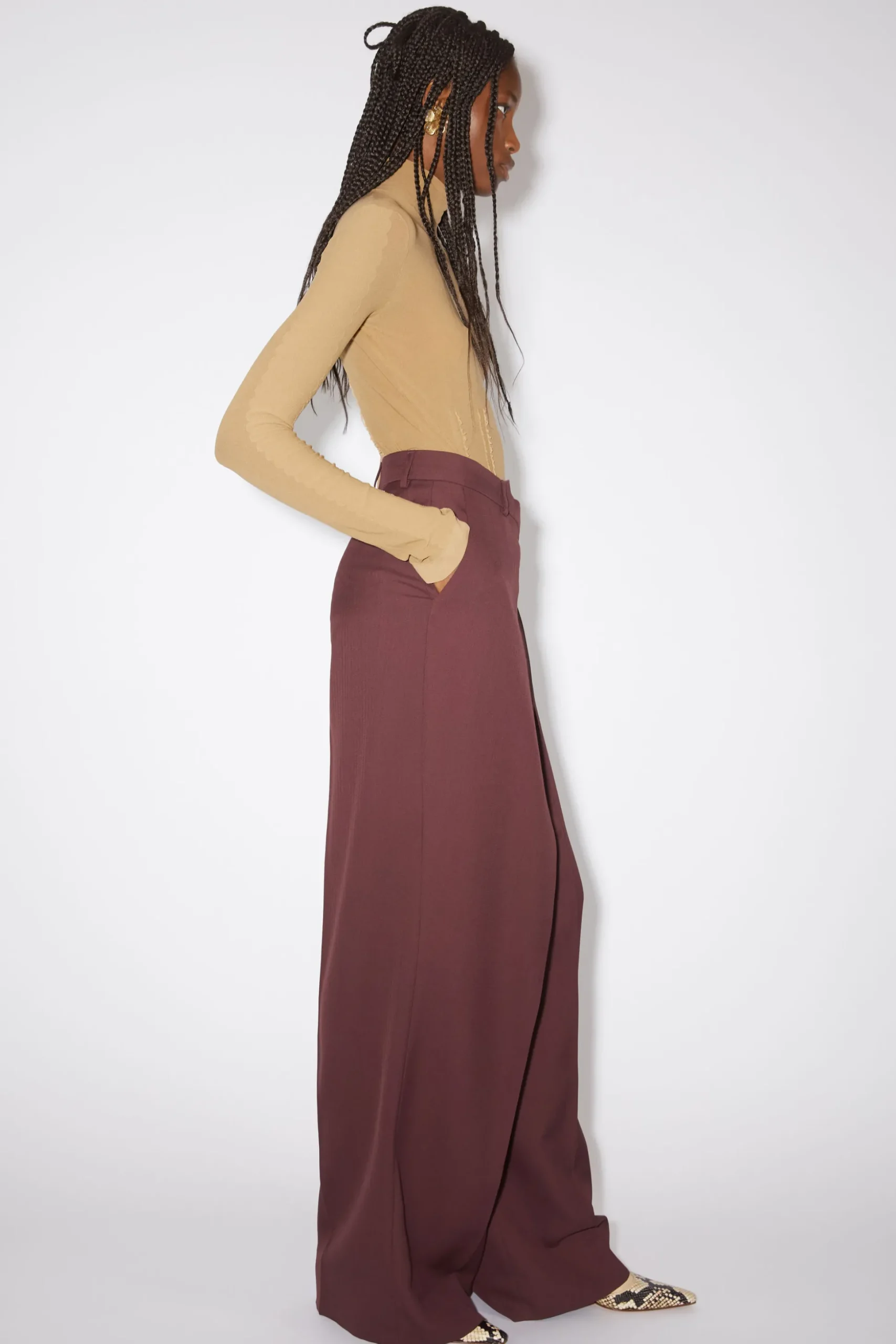 Elegante Wickelhose
