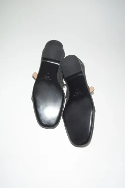 Flache Schuhe Aus Denim