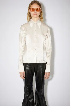 Geknopftes Satin-Hemd