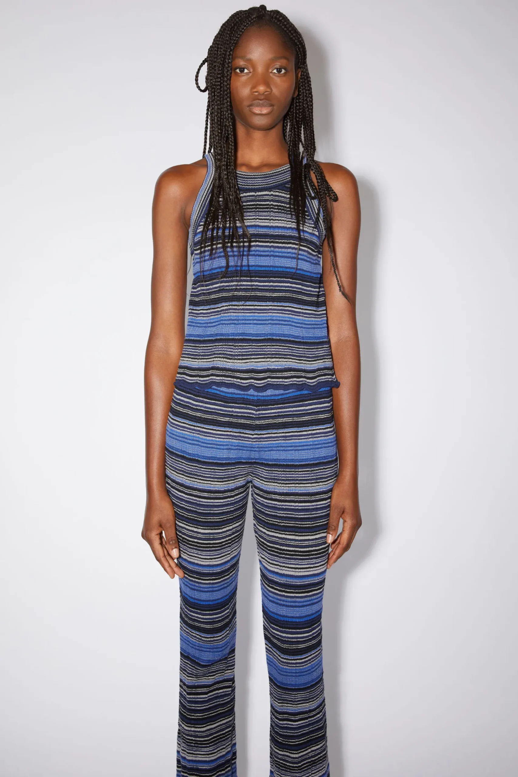 Geripptes Tank Top