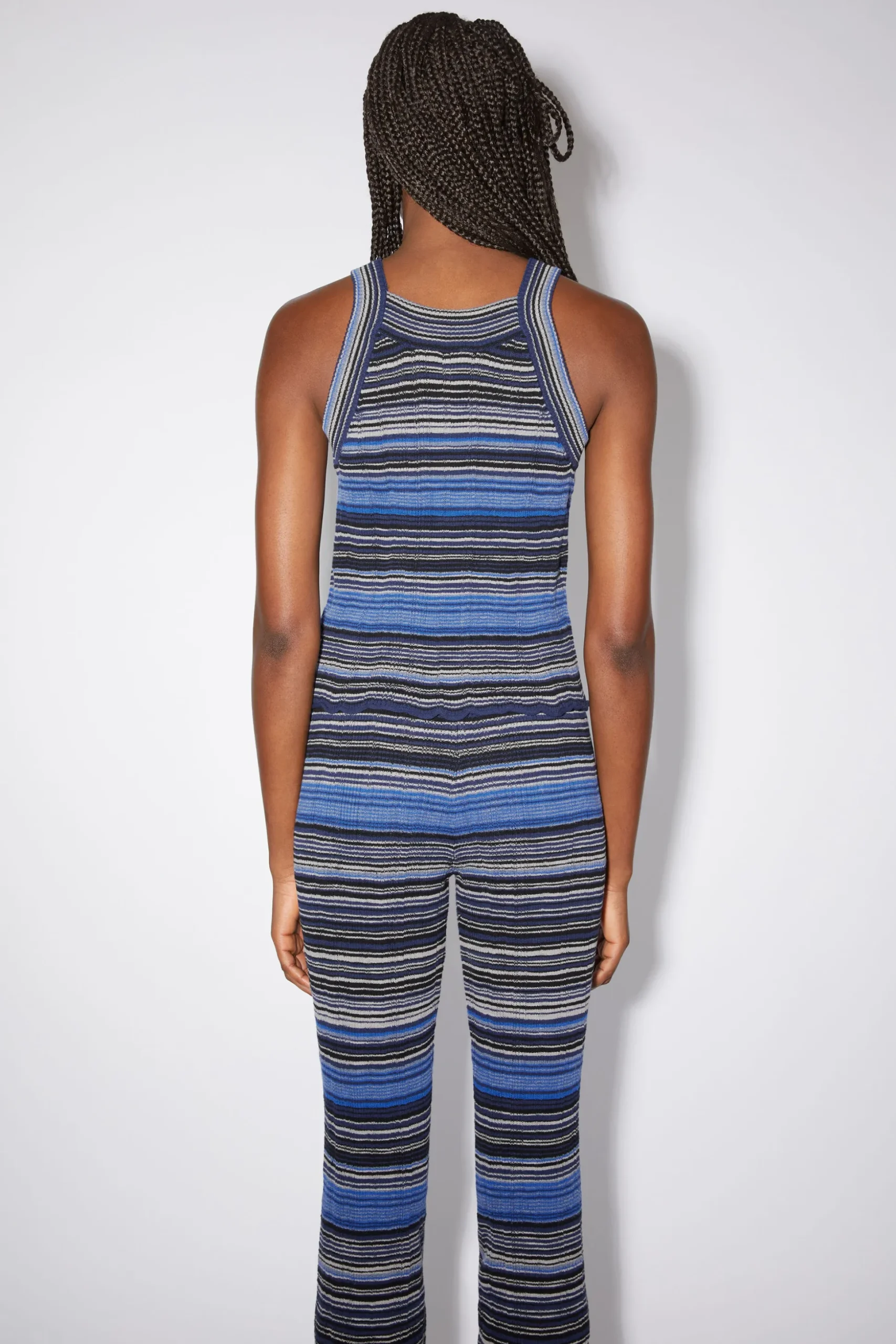 Geripptes Tank Top