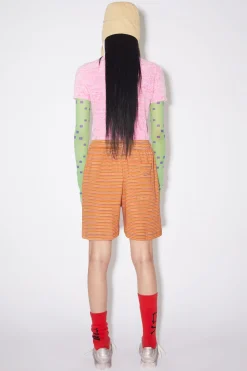 Gestreifte Shorts
