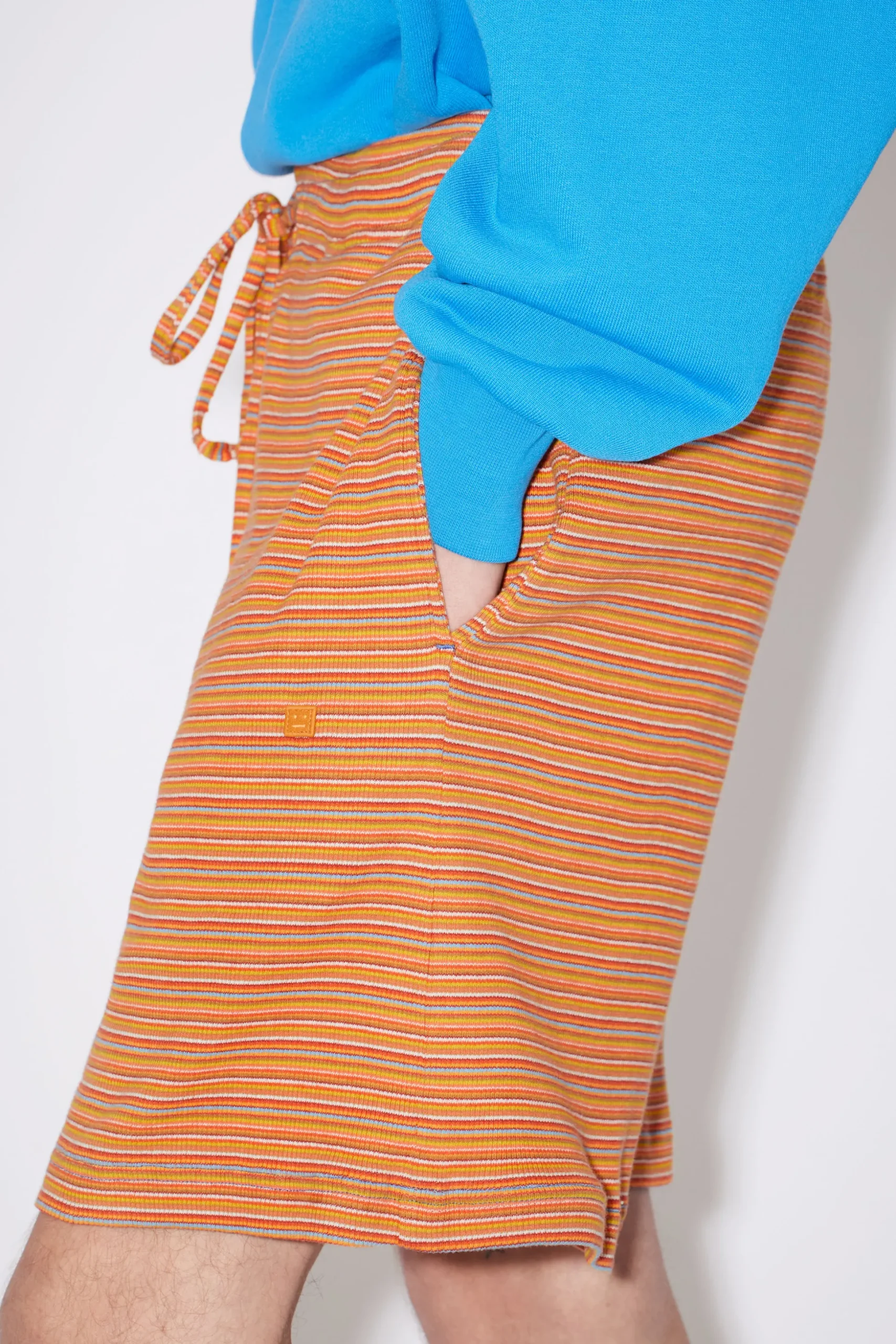 Gestreifte Shorts