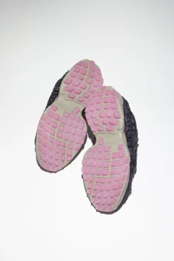 Gestrickte Sneakers Zum Schnuren