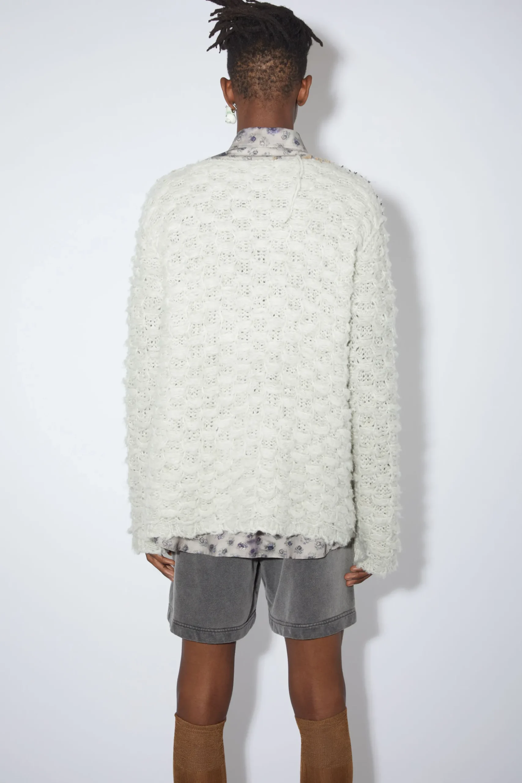Hakelpullover Im Used-Look