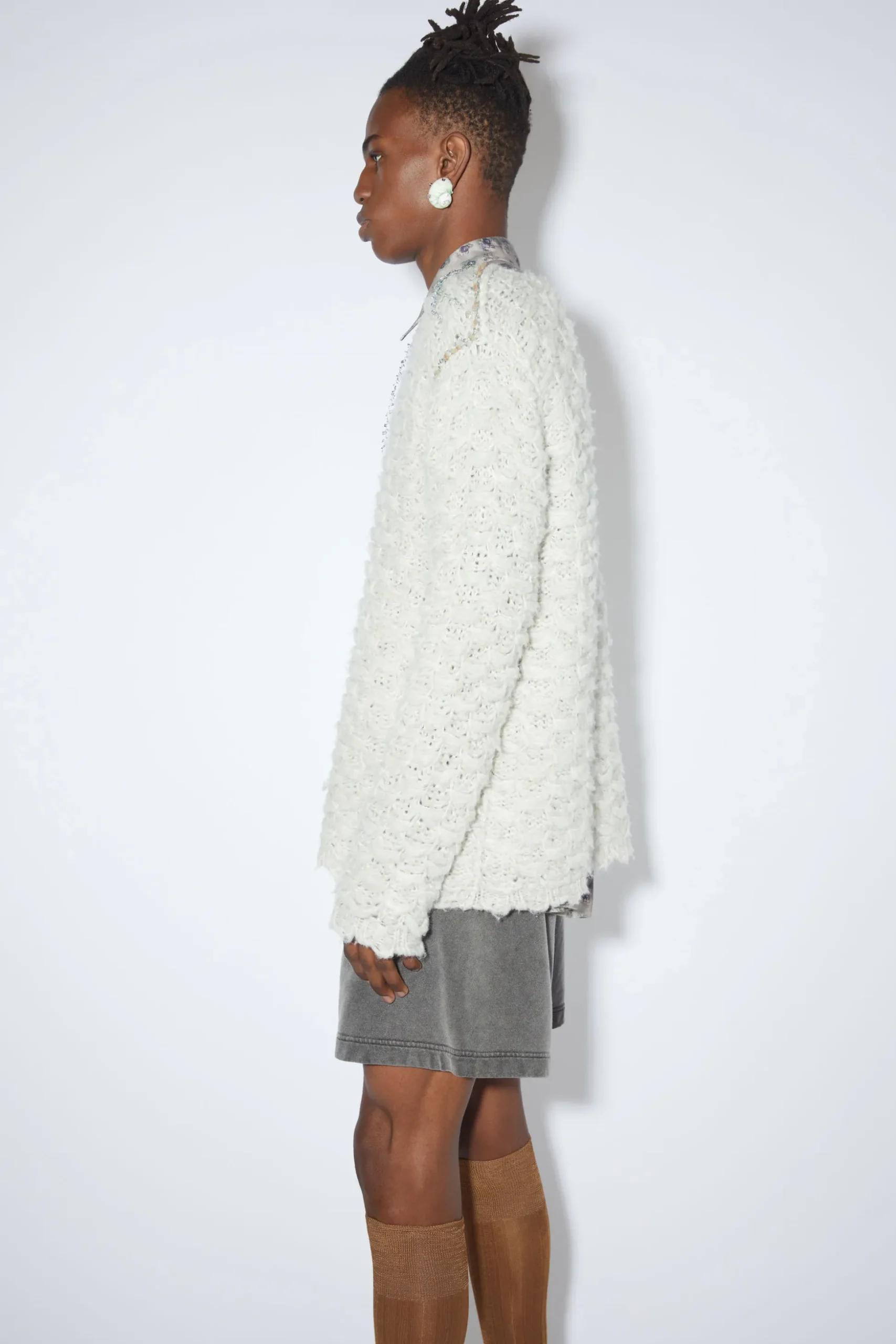 Hakelpullover Im Used-Look