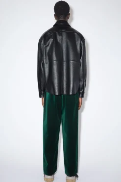 Hemdjacke Aus Leder