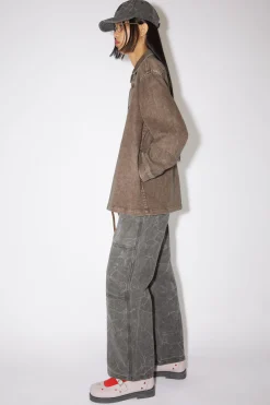 Hemdjacke Mit Face-Aufnaher