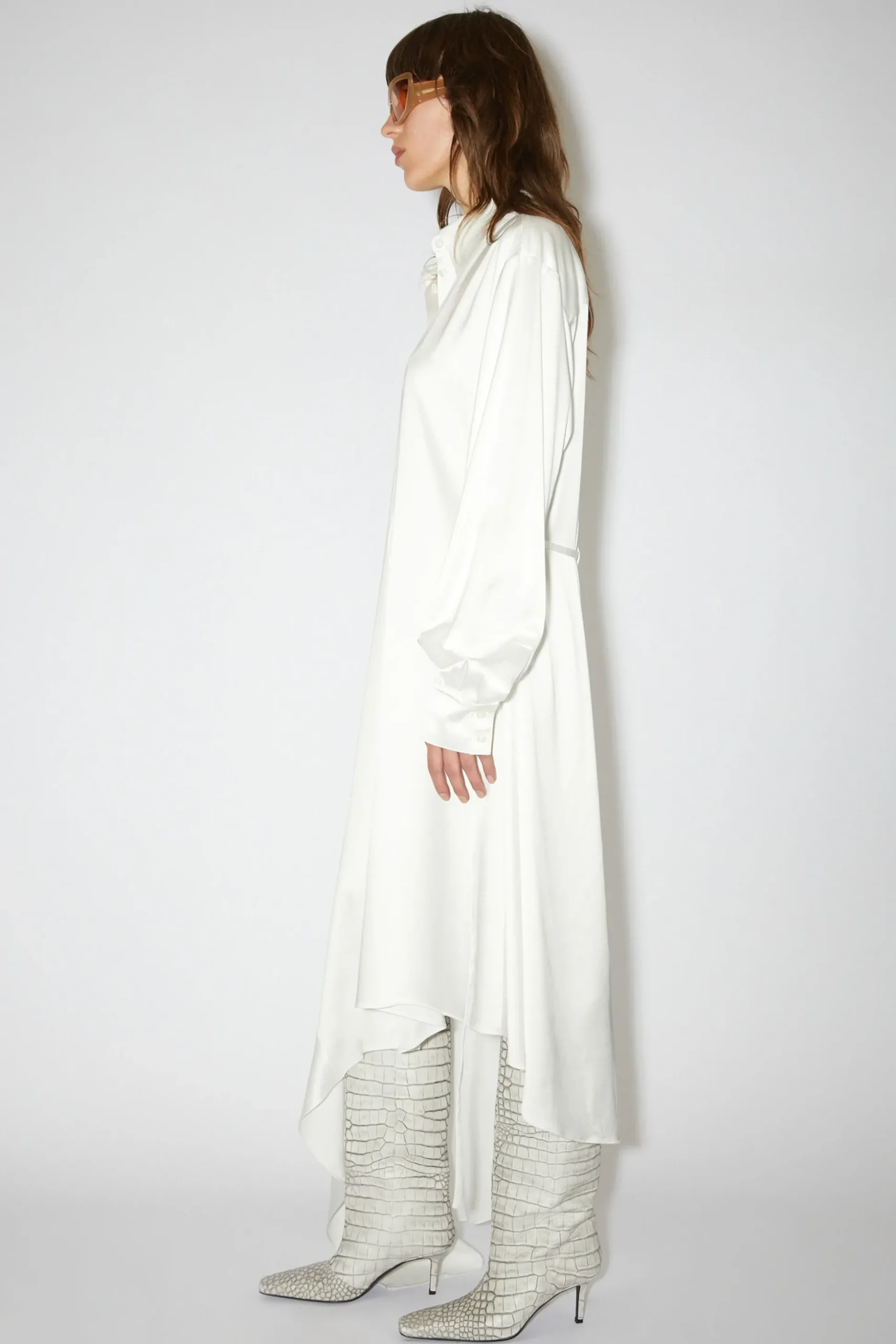 Hemdkleid Aus Satin