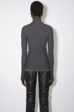 Hochgeschlossenes Armelloses Top