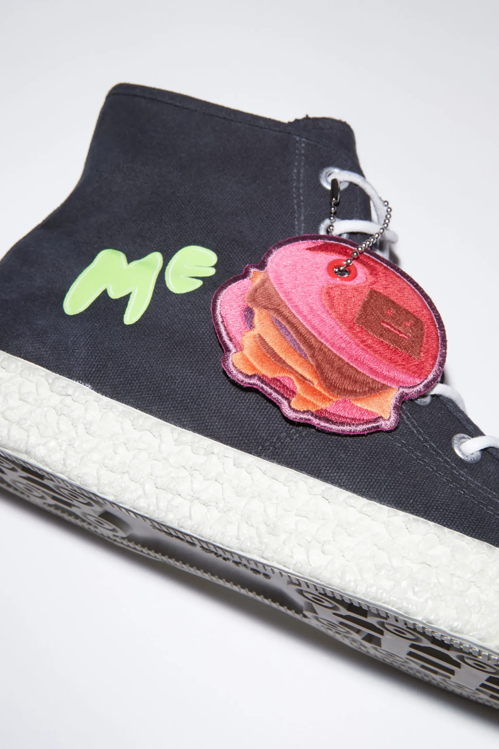 Hohe Sneakers Mit Print