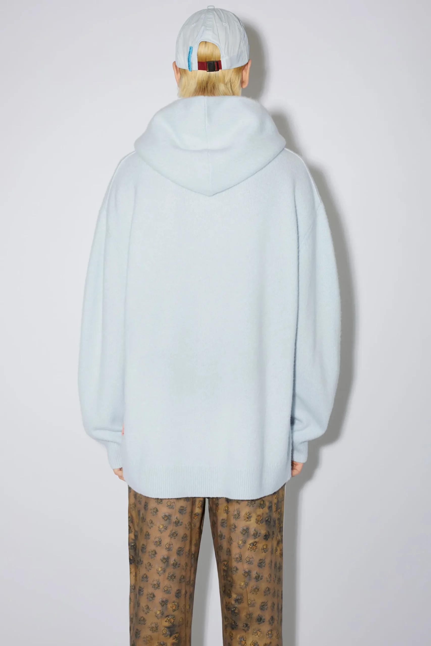 Hoodie Aus Woll-Kaschmir-Mix
