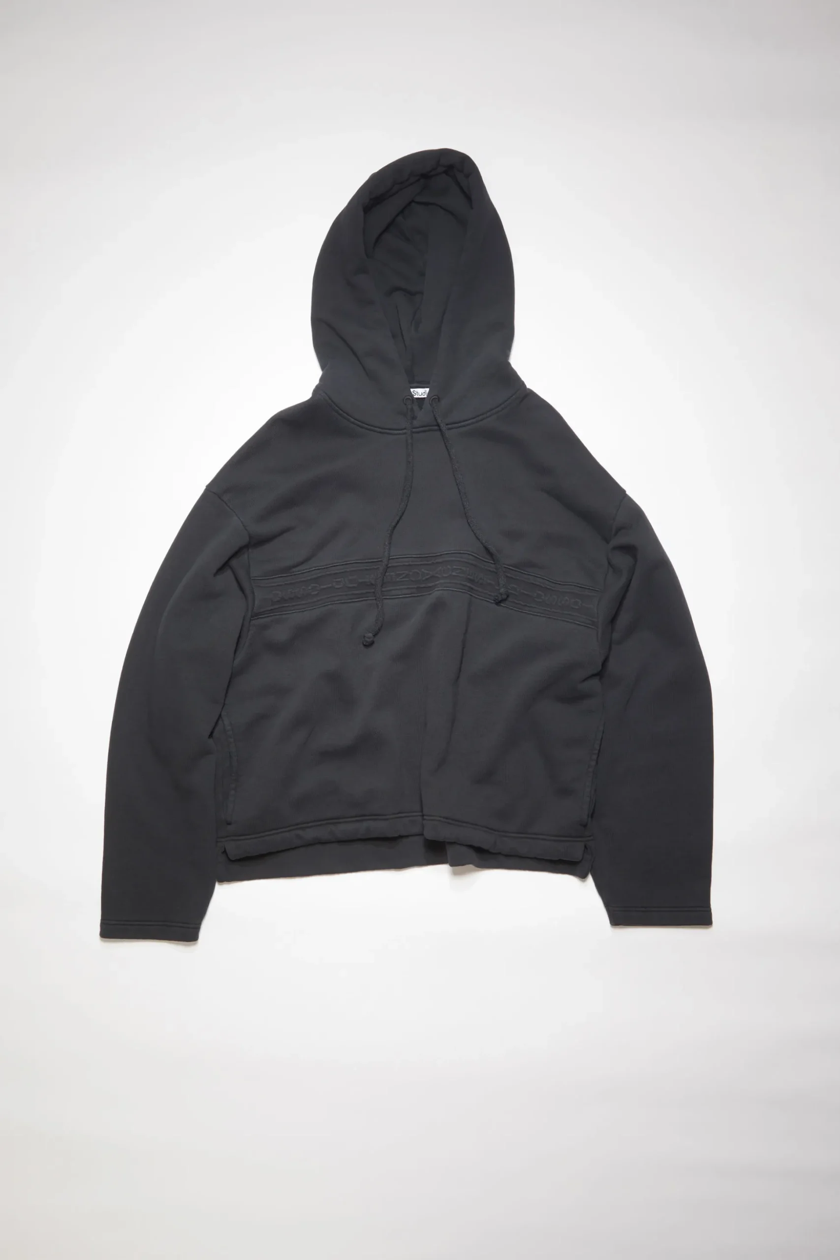 Hoodie Mit Logo-Tape