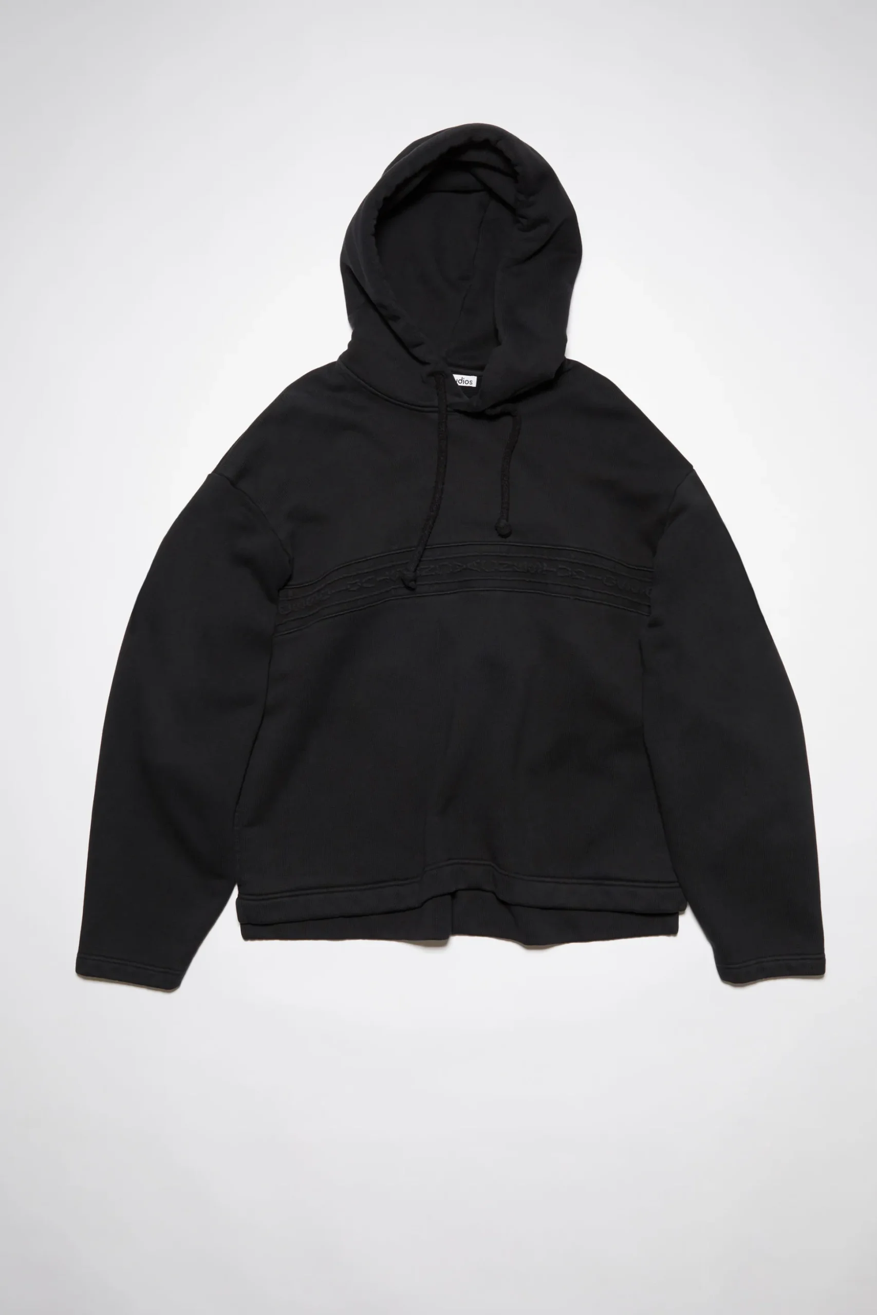 Hoodie Mit Logo-Tape
