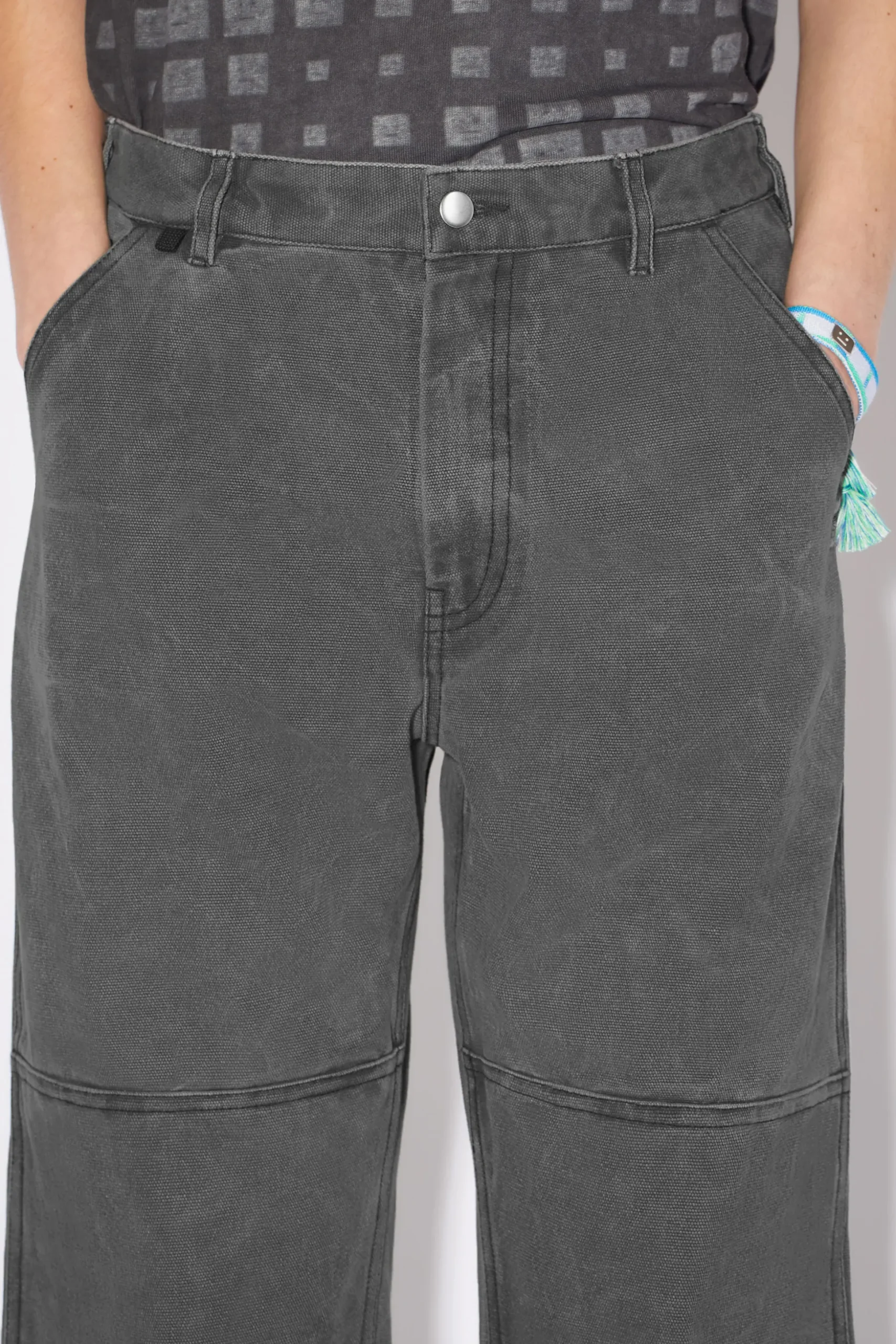 Hose Aus Baumwoll-Canvas