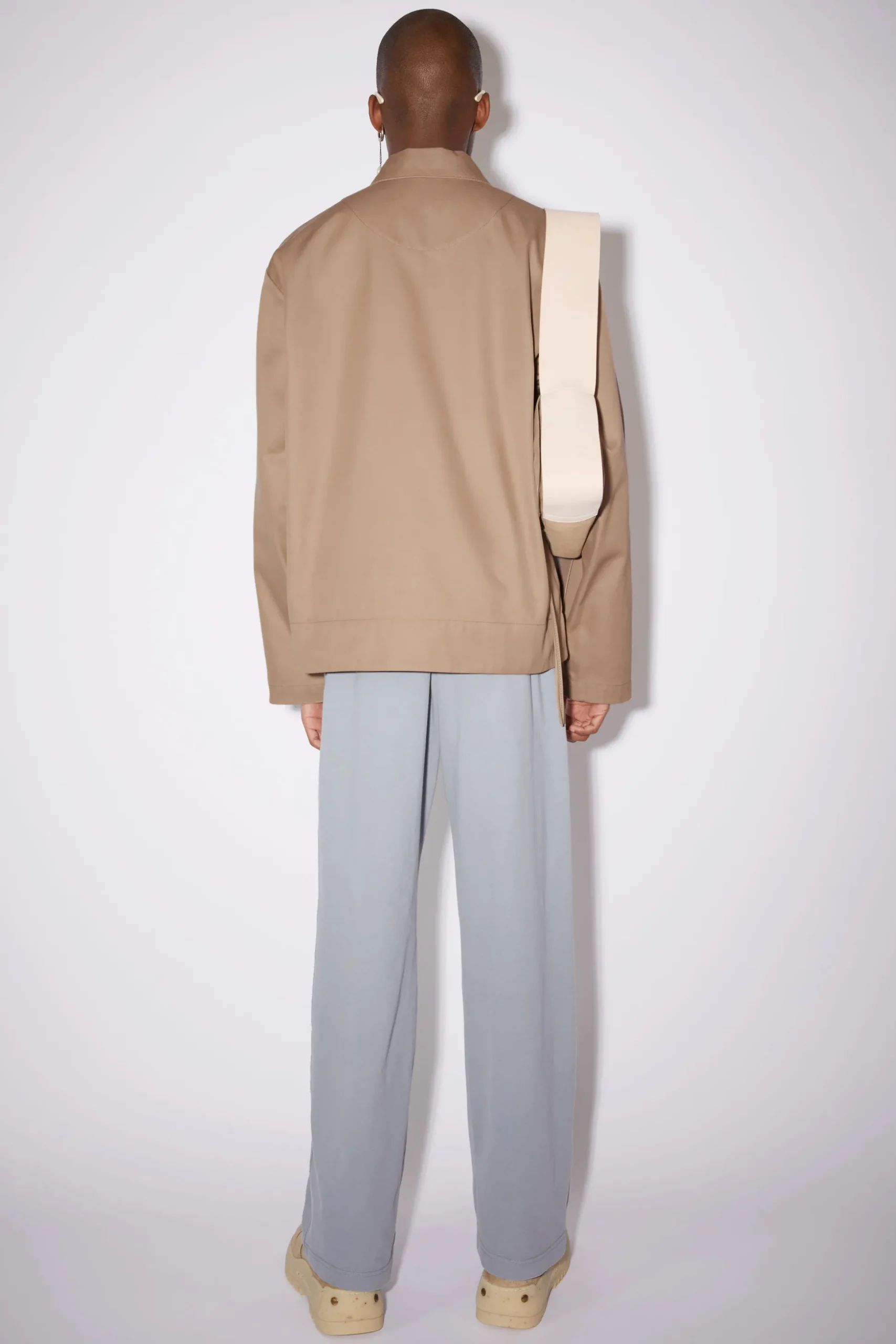 Jacke Aus Baumwoll-Twill