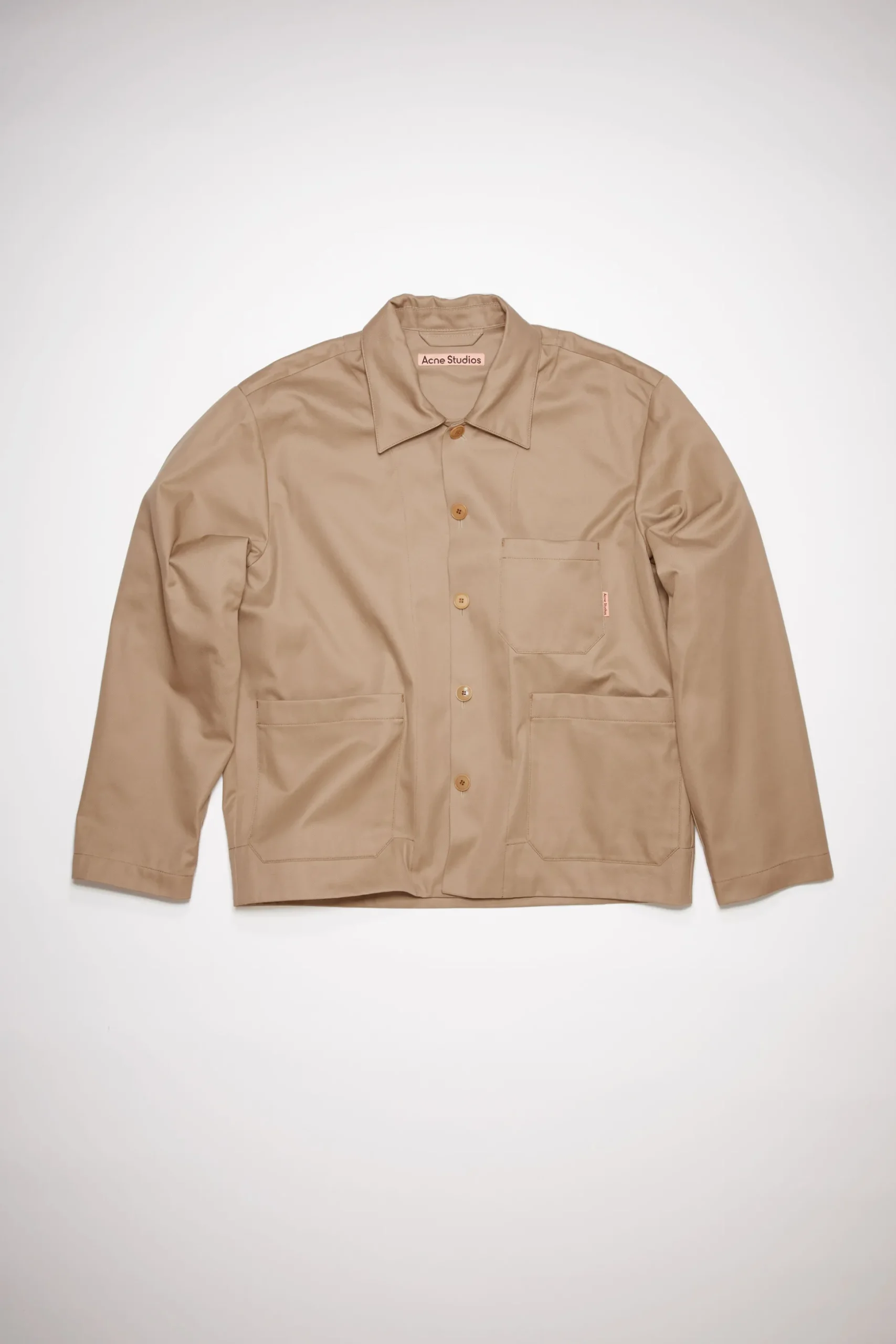 Jacke Aus Baumwoll-Twill