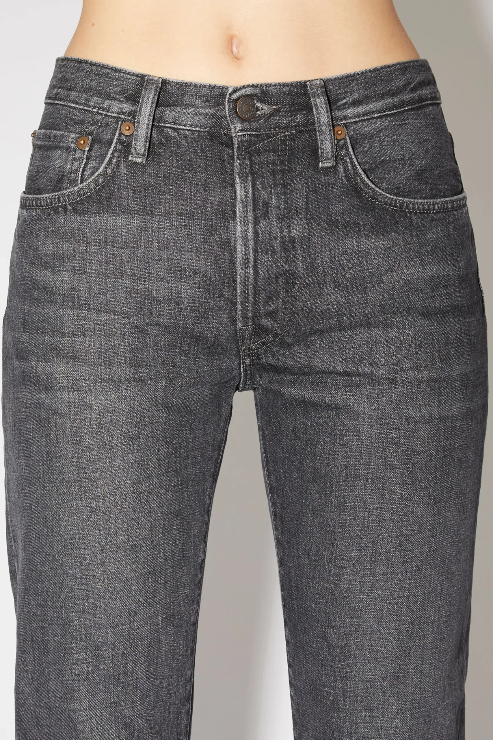 Jeans In Gerader Passform