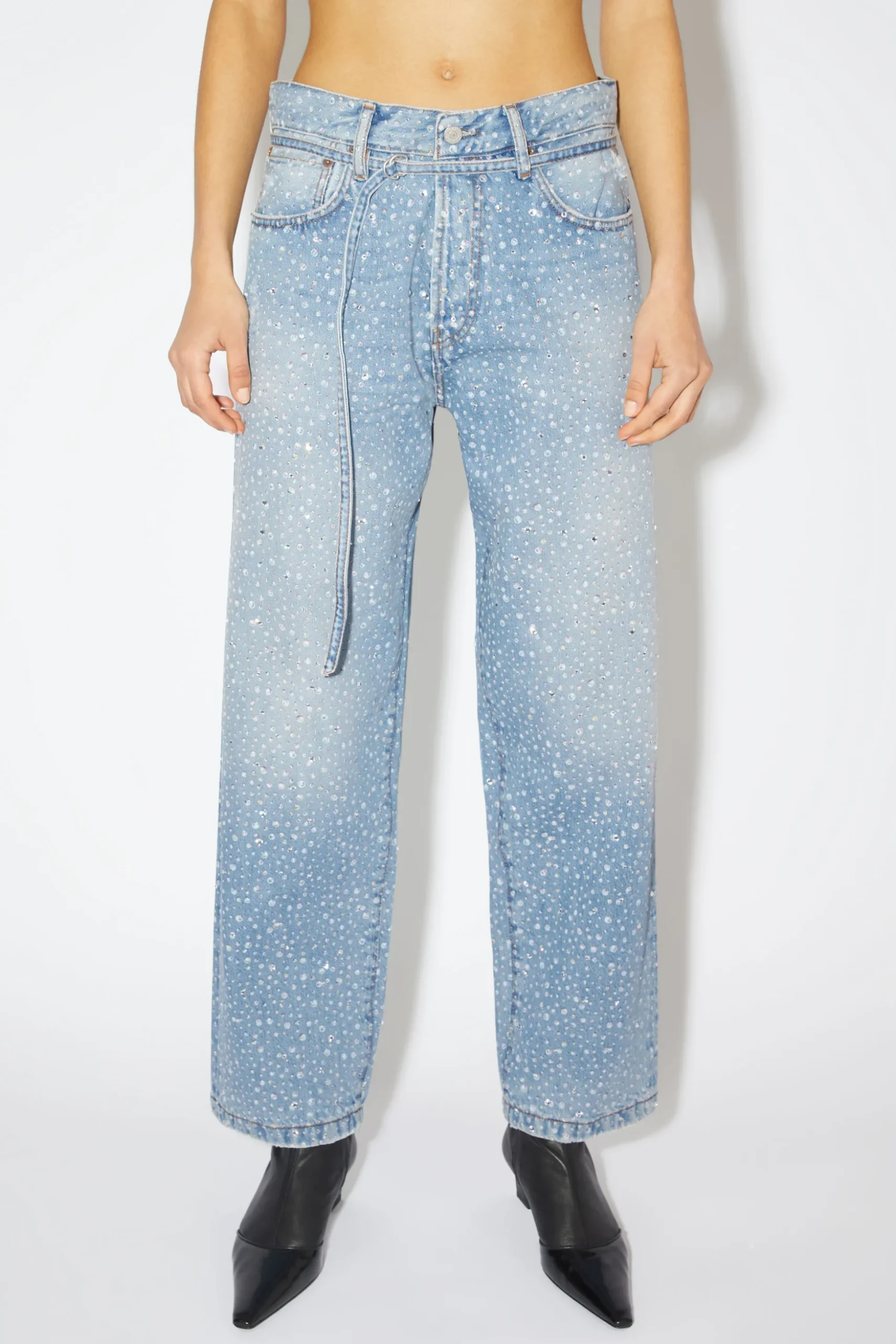 Jeans In Lockerer Passform – 1991 Toj Mit Strass