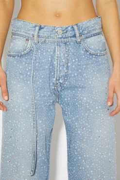 Jeans In Lockerer Passform – 1991 Toj Mit Strass