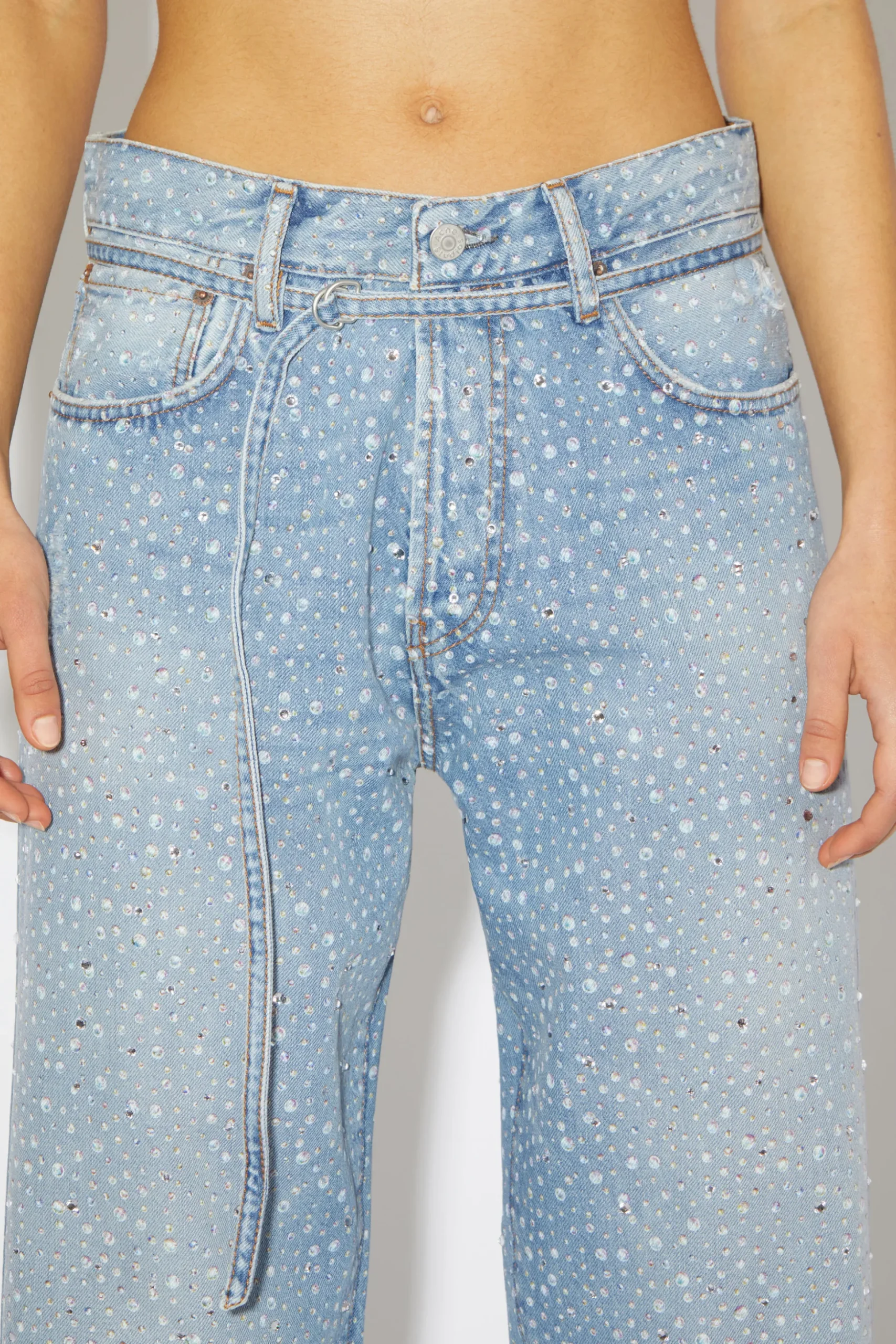 Jeans In Lockerer Passform – 1991 Toj Mit Strass