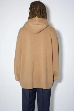 Kapuzen-Pullover Aus Wolle