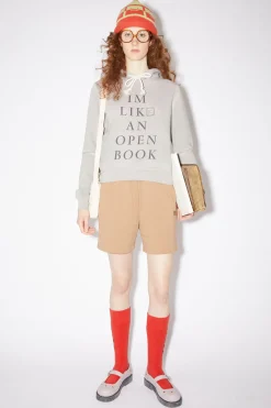 Kapuzen-Sweatshirt Mit Print