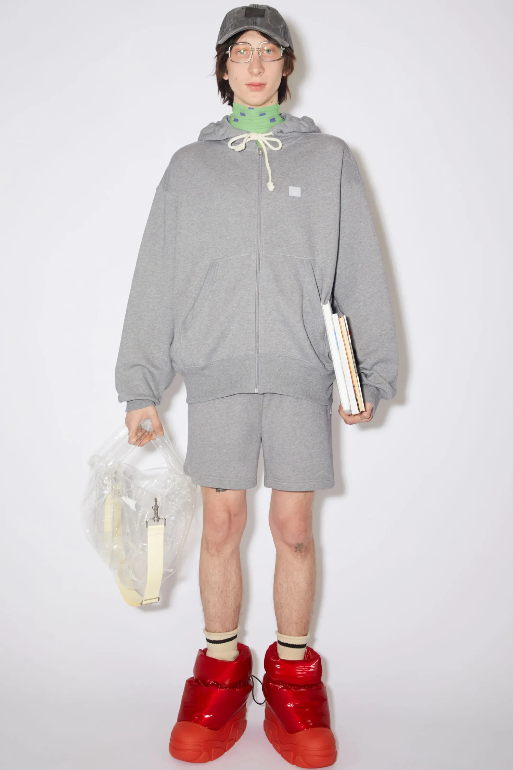 Kapuzen-Sweatshirt Mit Reisverschluss