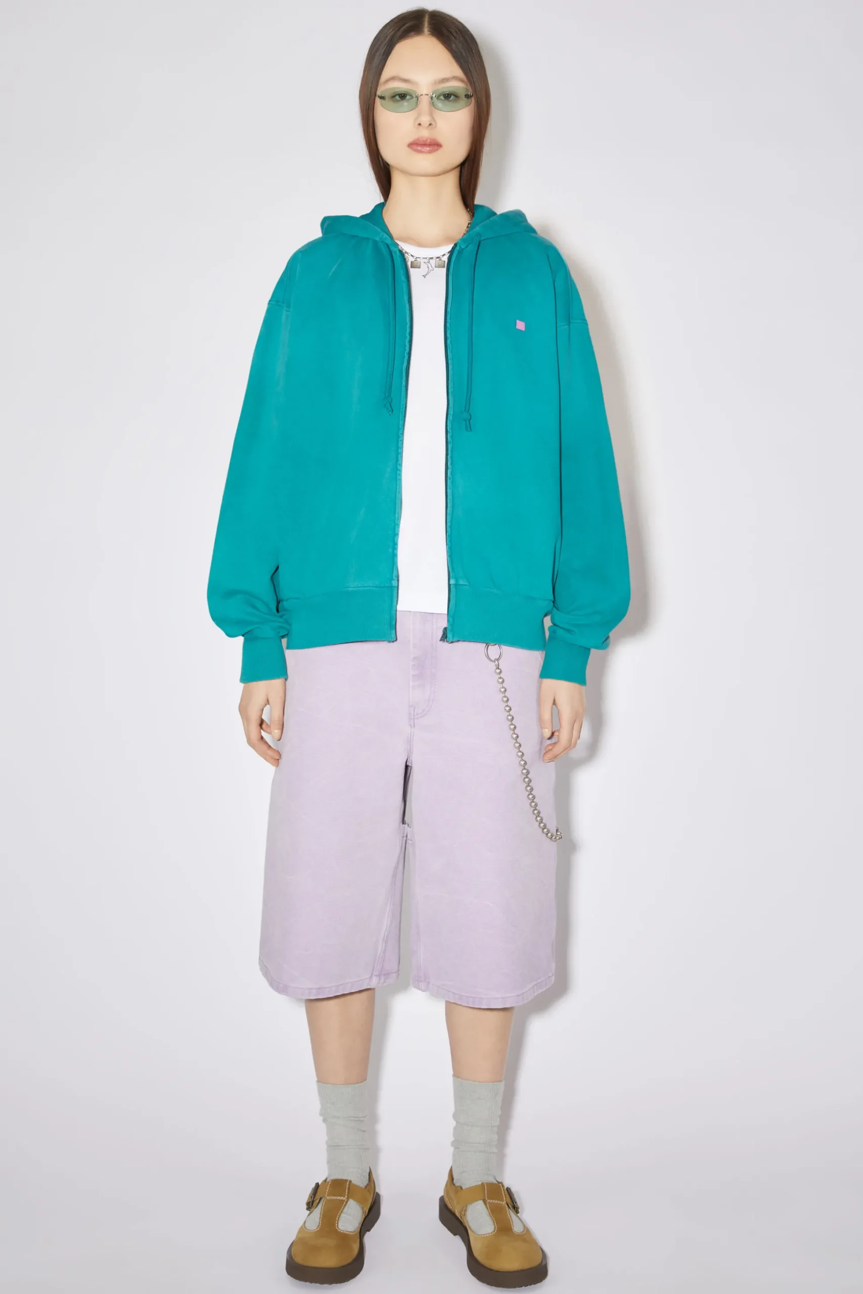 Kapuzen-Sweatshirt Mit Reisverschluss