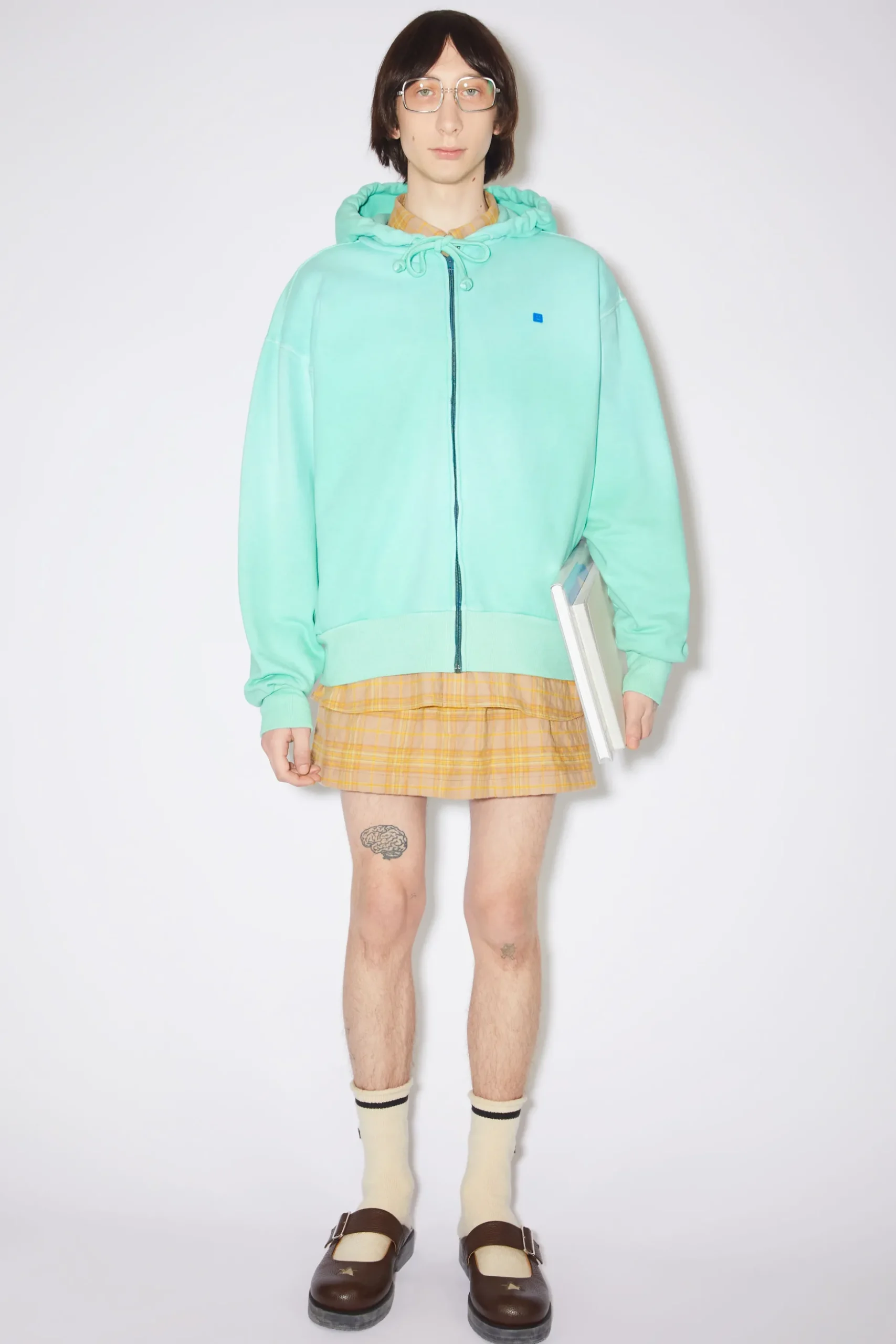 Kapuzen-Sweatshirt Mit Reisverschluss