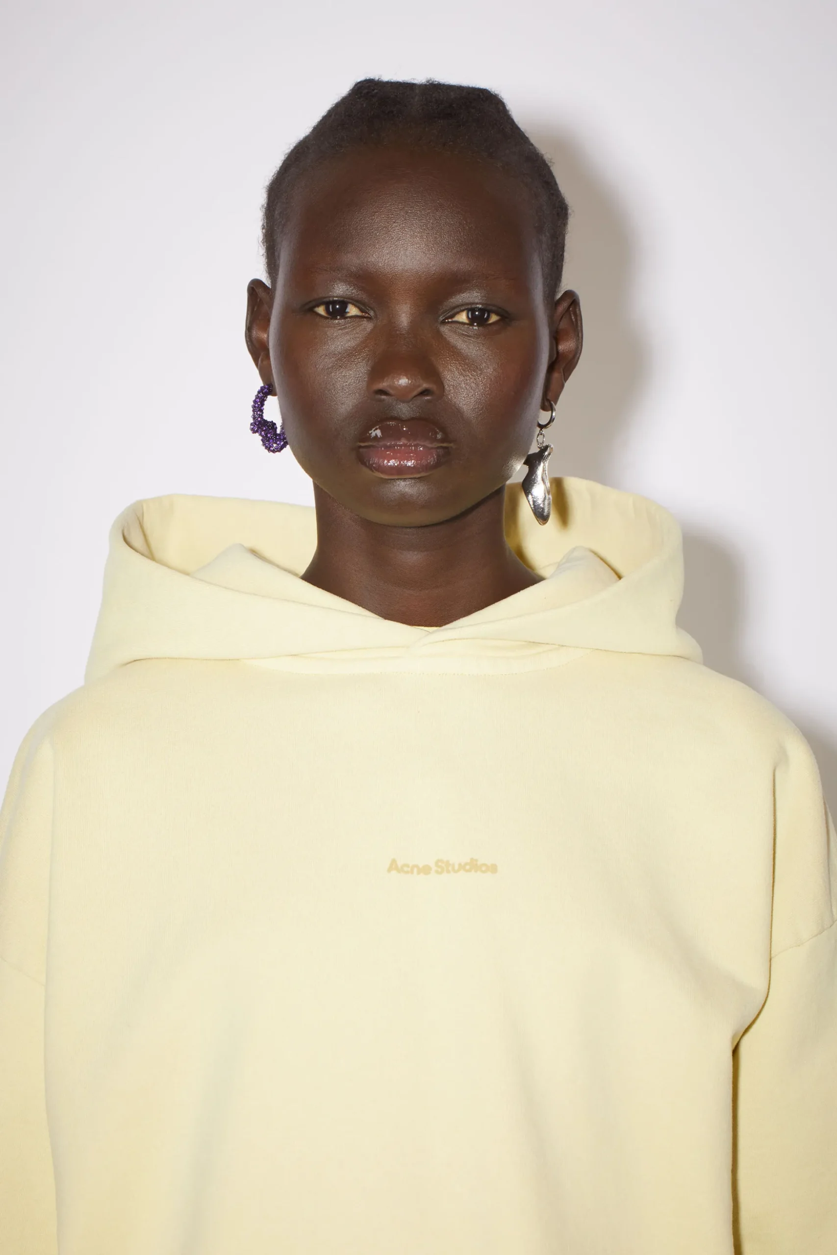 Kapuzen-Sweatshirt Mit Stempel-Logo