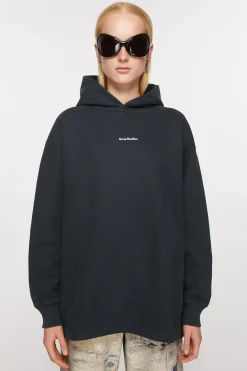 Kapuzen-Sweatshirt Mit Stempel-Logo