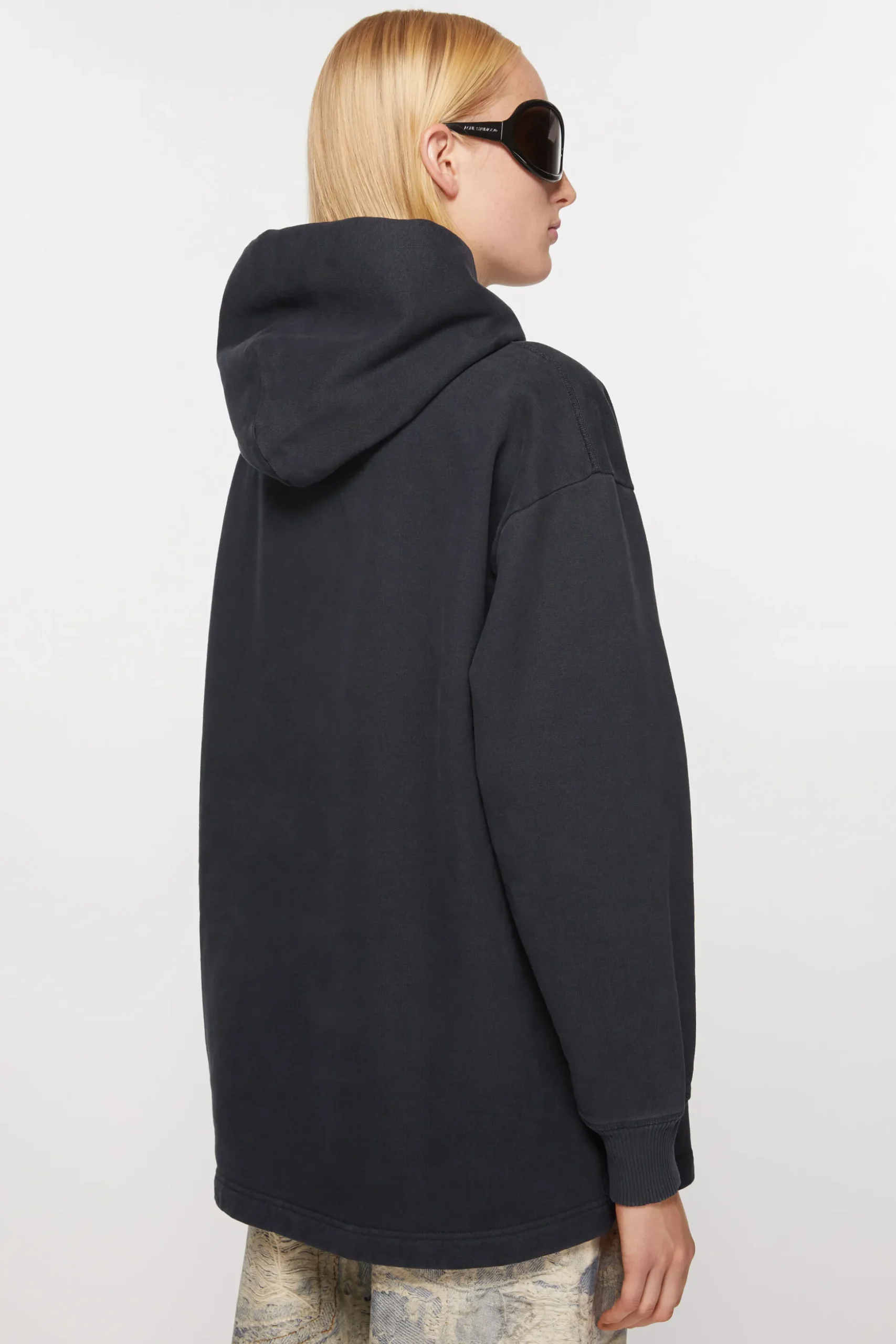 Kapuzen-Sweatshirt Mit Stempel-Logo