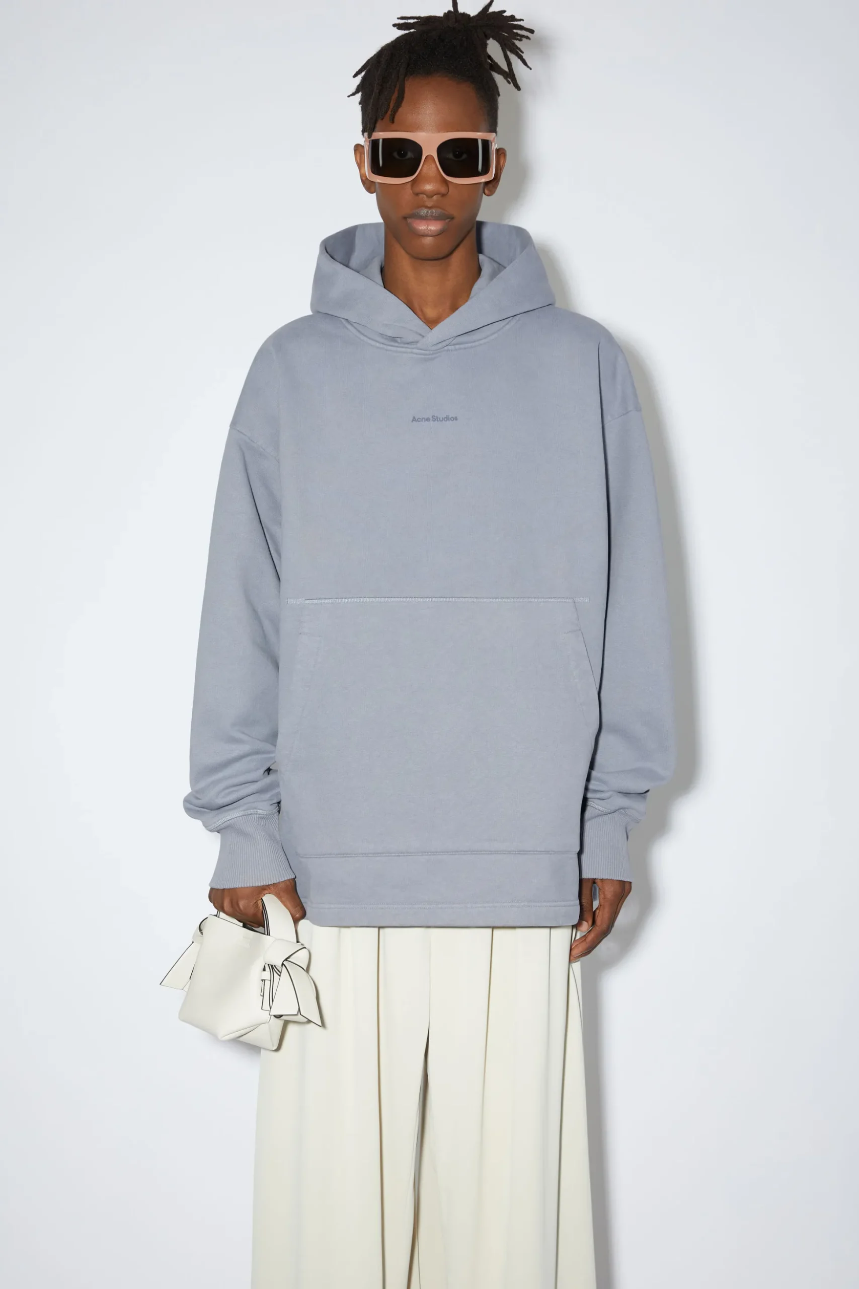 Kapuzen-Sweatshirt Mit Stempel-Logo
