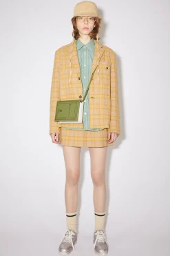 Karierter Blazer