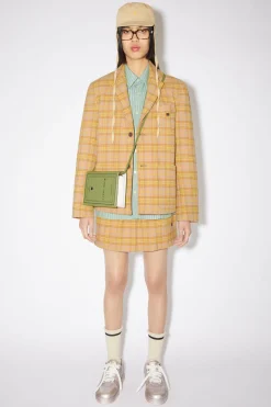 Karierter Blazer
