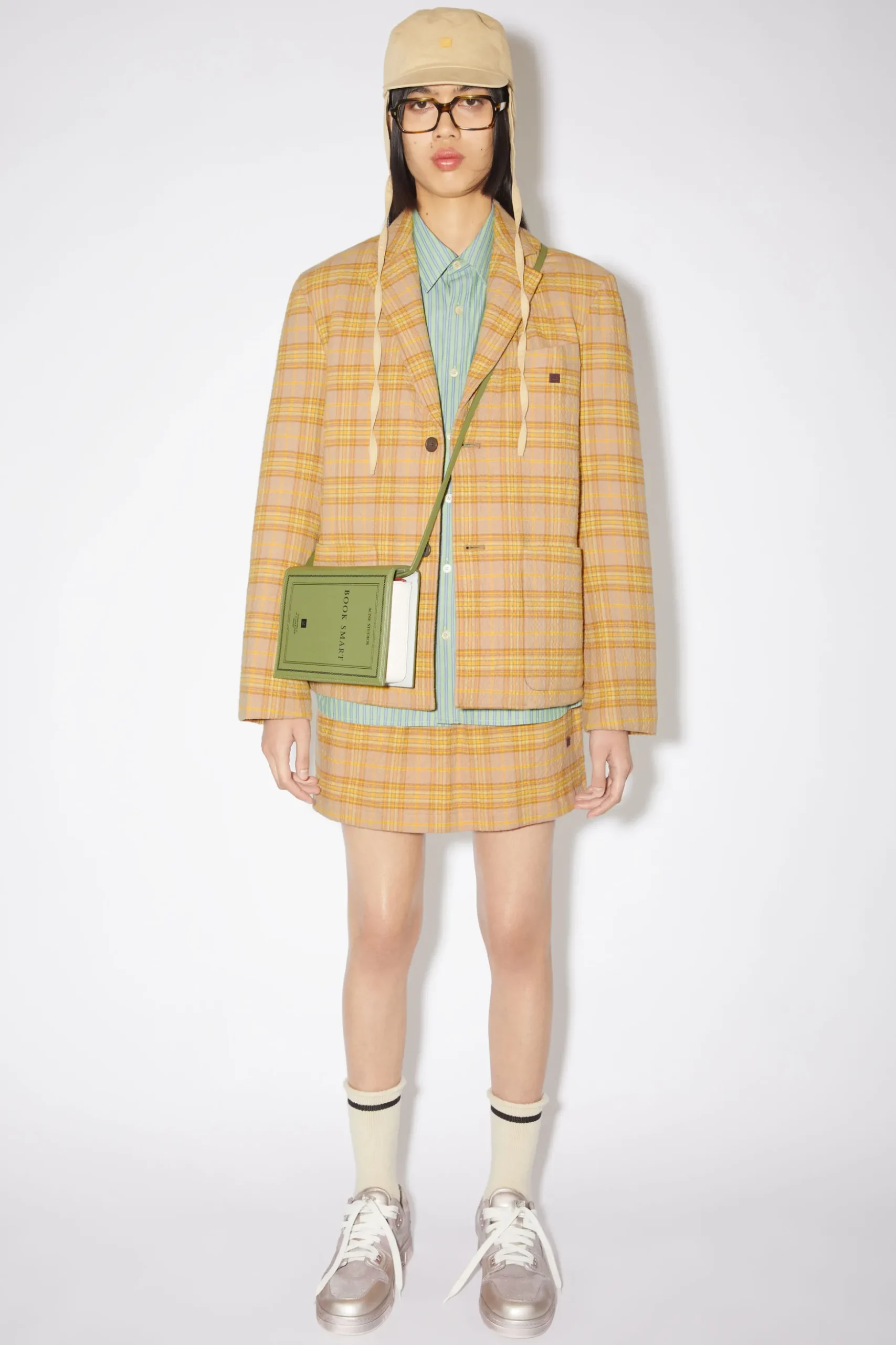 Karierter Blazer