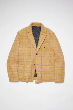 Karierter Blazer