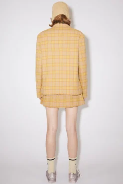 Karierter Blazer