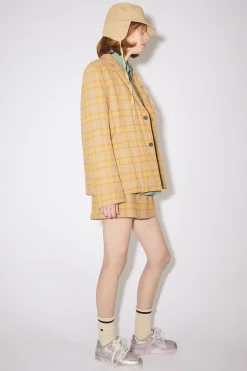 Karierter Blazer