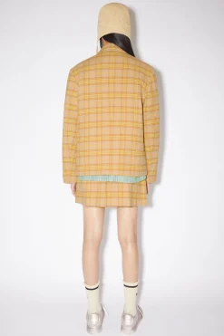 Karierter Blazer