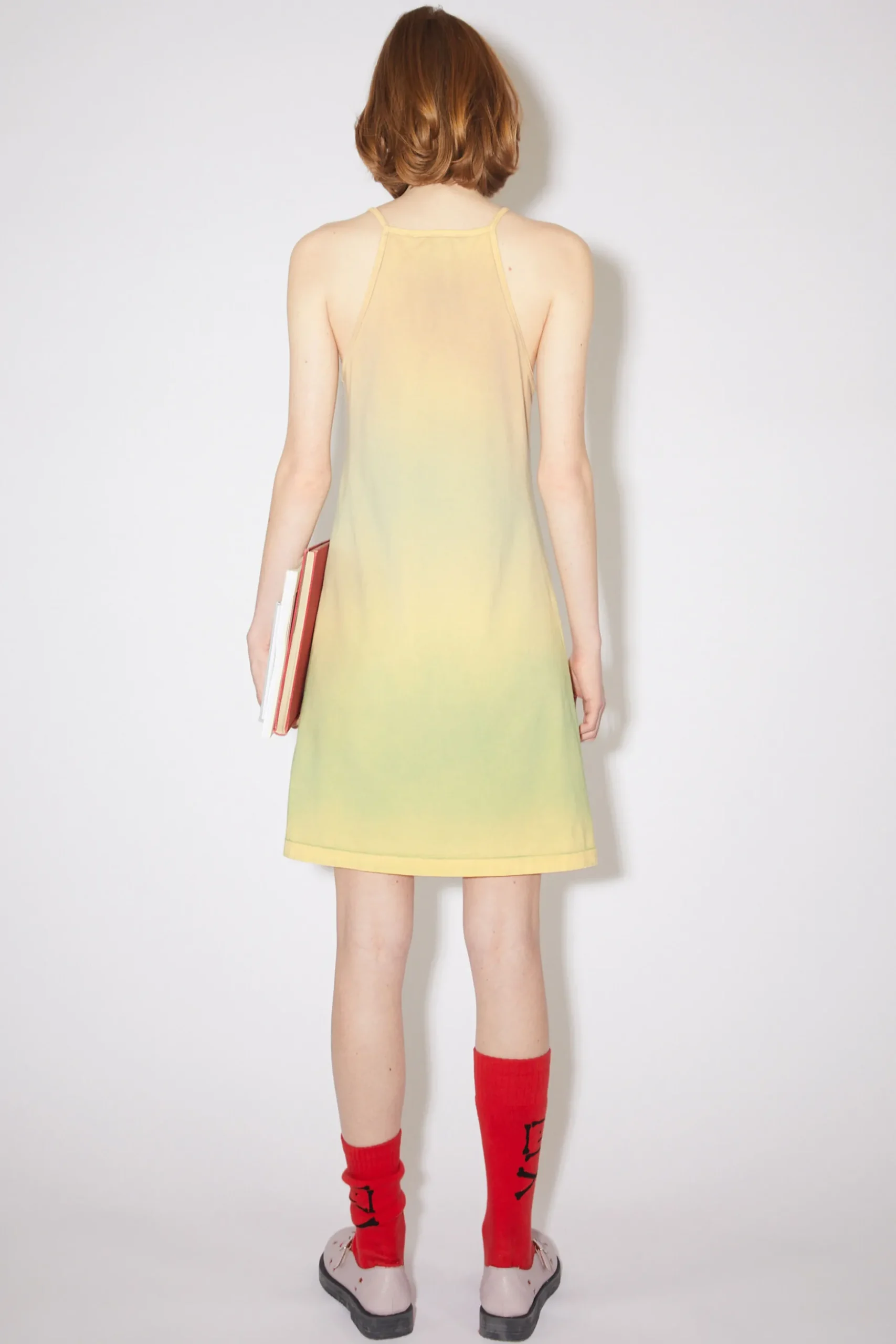 Kleid Mit Siebdruck
