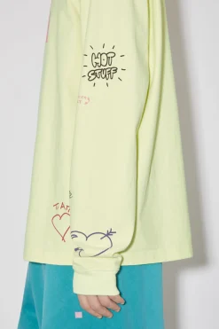 Langarmliges T-Shirt Mit Print