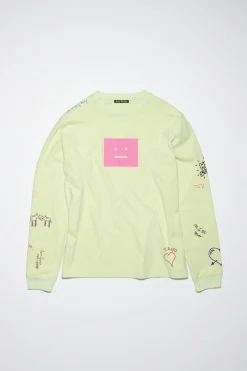 Langarmliges T-Shirt Mit Print