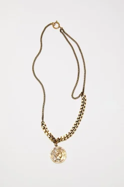 Lange Halskette Mit Munzanhanger
