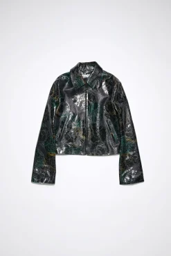 Lederjacke