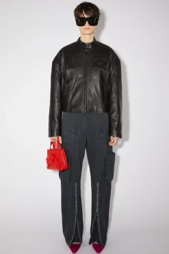 Lederjacke