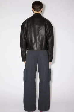 Lederjacke