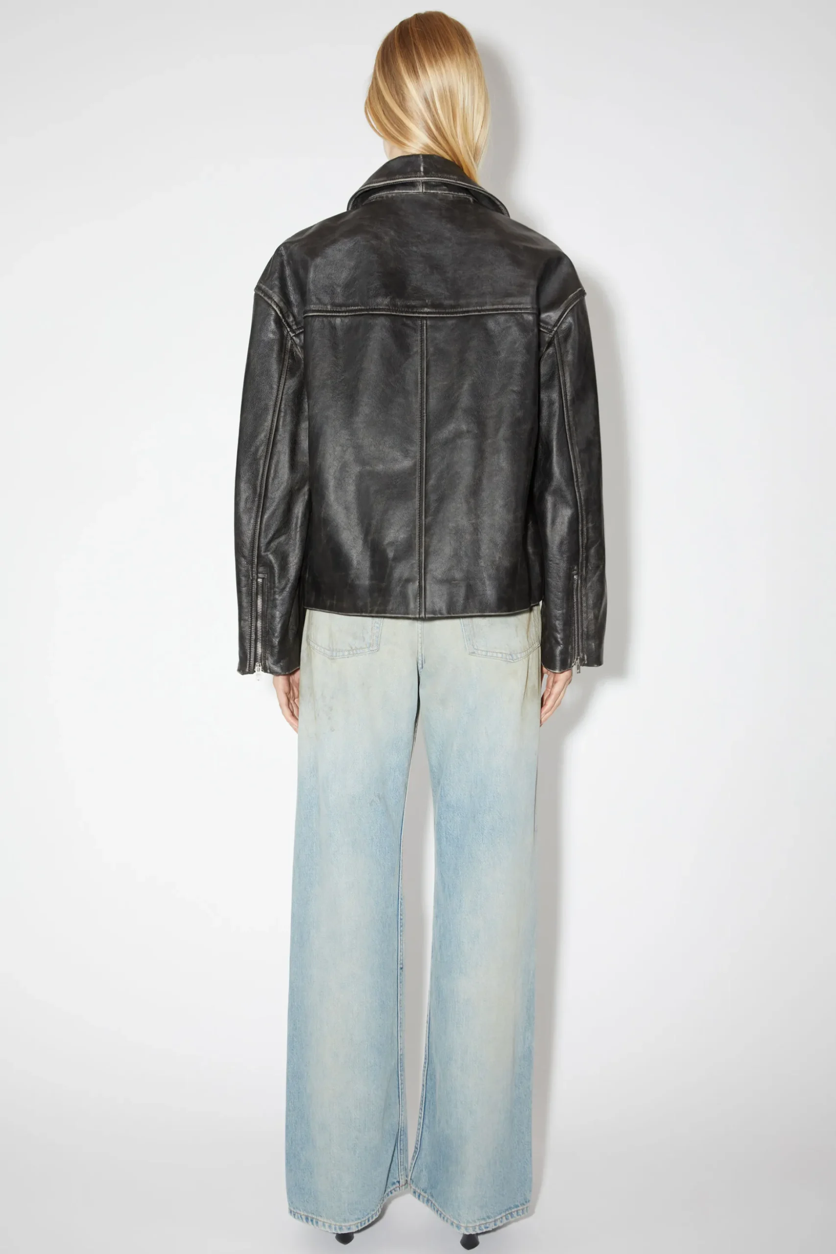 Lederjacke